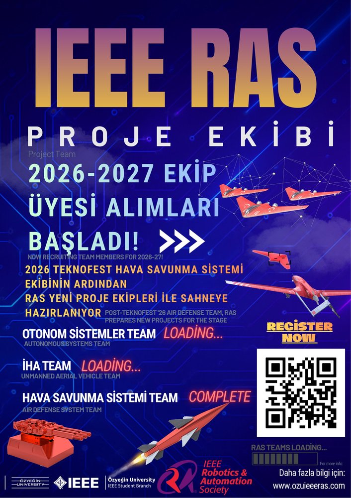 2026-2027 ekip üyesi alımları başladı — RAS yeni proje ekipleri