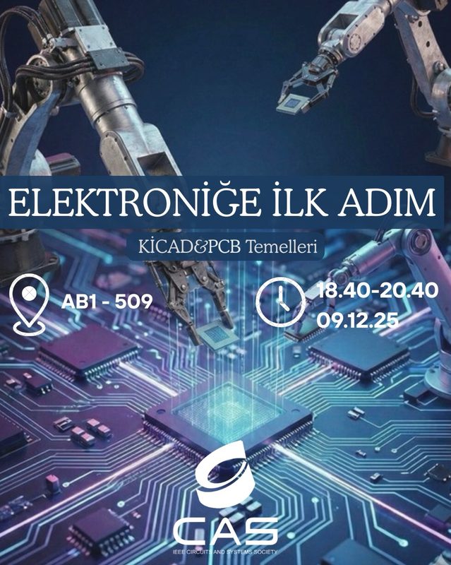 Elektroniğe İlk Adım — KiCad & PCB