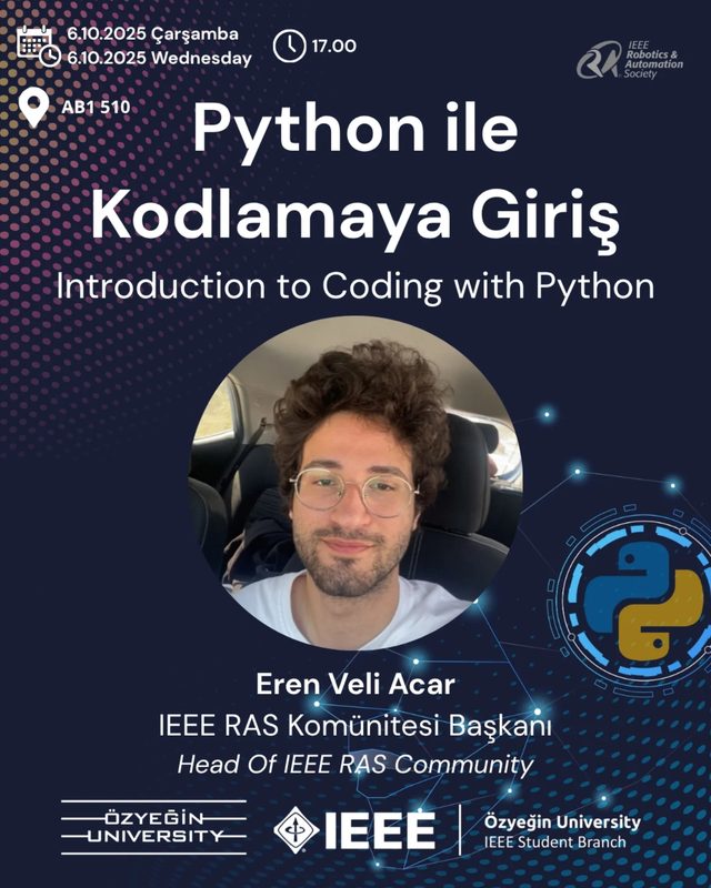Python ile Kodlamaya Giriş